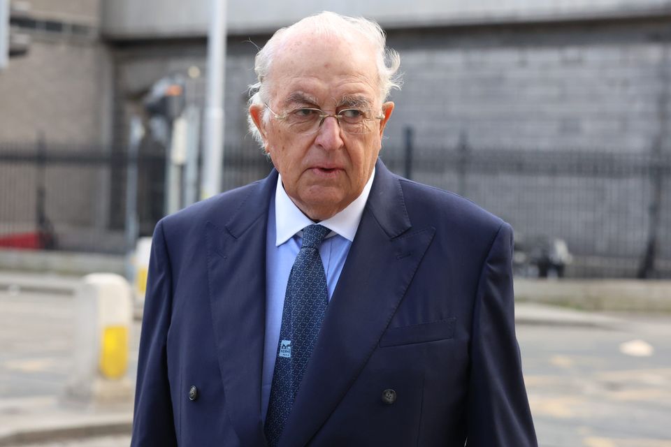 John Magnier outside the High Court. Photo: Collins